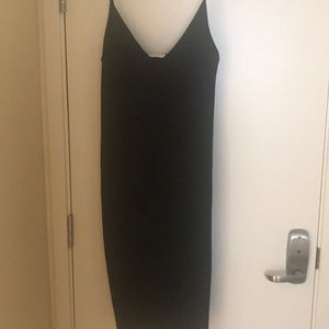 Everlane size 12 Black Long slip dress